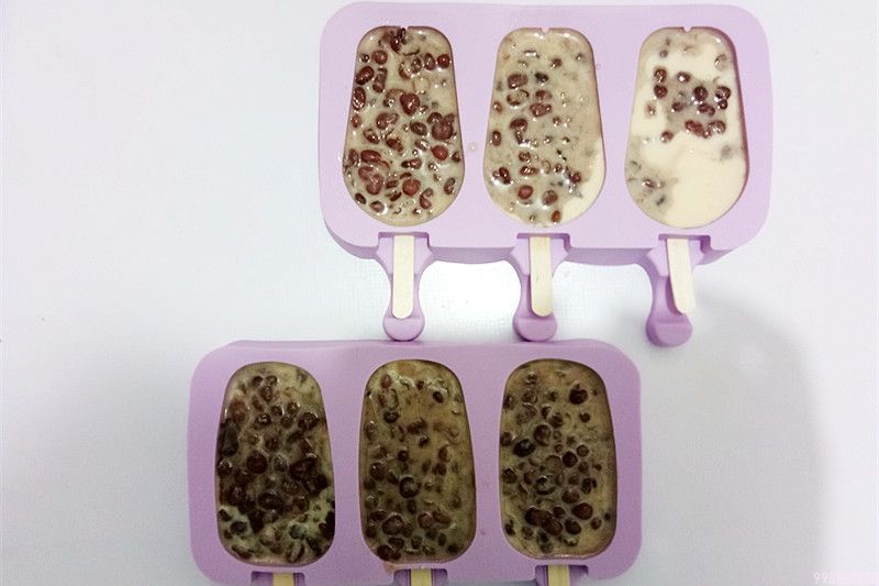 红豆雪糕教学（介绍一碗红豆和半瓶酸奶教你在家做冰棍）(8)