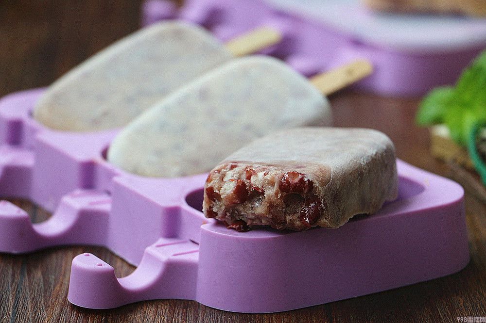 红豆雪糕教学（介绍一碗红豆和半瓶酸奶教你在家做冰棍）(11)