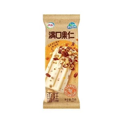 伊利牧场满口果仁雪糕40支(1)