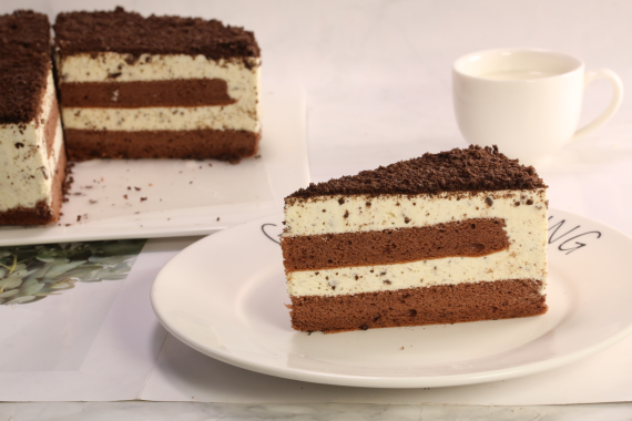 好禧坊咸味芝士慕斯蛋糕 8盒10片(1)