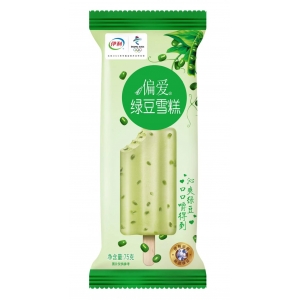 伊利 偏爱 绿豆口味 雪糕冰淇淋冰激凌 75g 45支