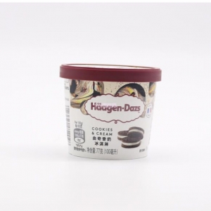 哈根达斯曲奇香奶小杯  77g  24杯
