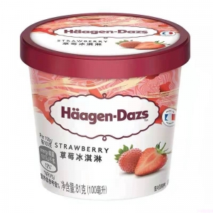 哈根达斯草莓小杯  81g  24杯
