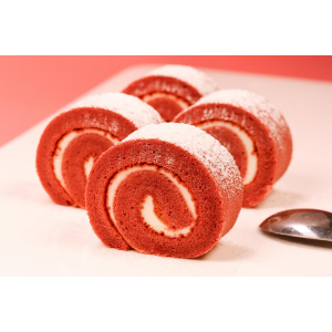 酸奶红丝绒瑞士卷 18条