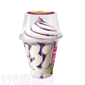 蒙牛旋顶杯酸奶蓝莓味雪糕批发 125g 12杯(图1)