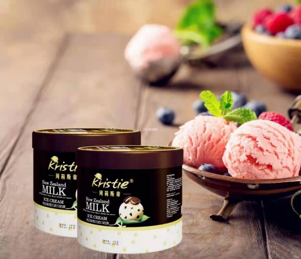 珂莉斯帝Holy Man Li餐饮大桶冰淇淋草莓味雪糕 3KG(1)