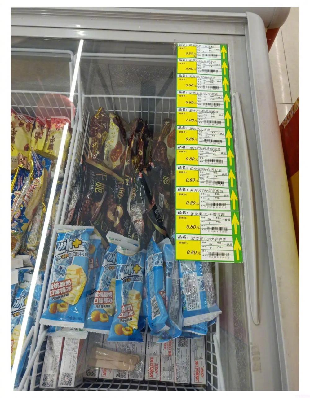 东北雪糕的价格，南方的我揉以为看错了(2)