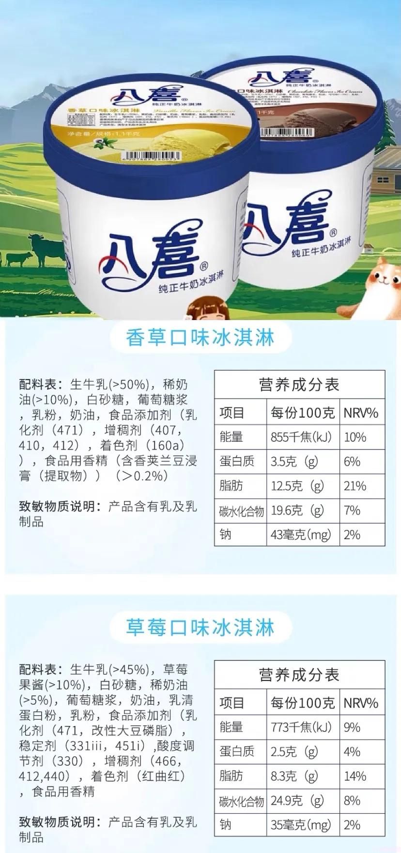 常吃的十四种雪糕，买之前要看准配料表(3)